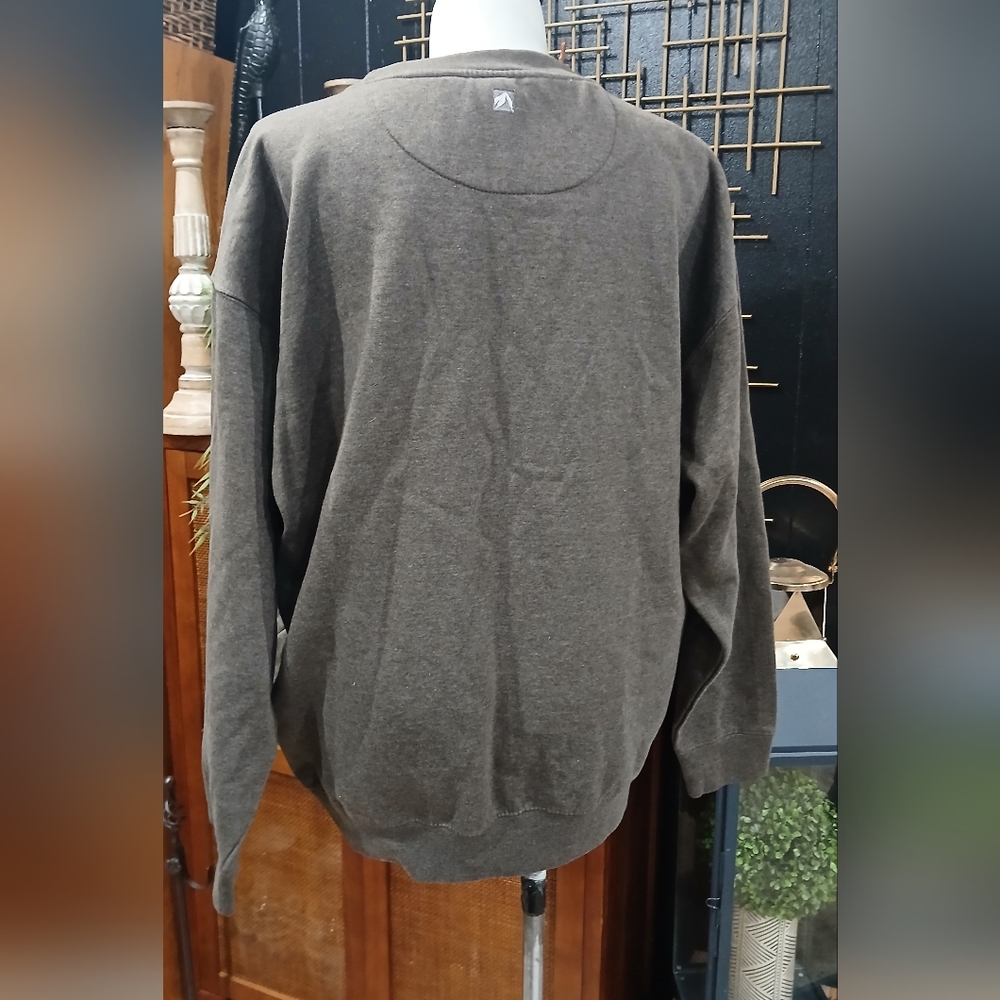 Park City Utah Sweatshirt Men's 3XL Heather BrownLong sleeve Outfitters Trading - Picture 4 of 7
